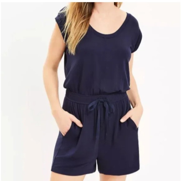 Lou & Grey Signaturesoft Scoop Neck Romper - Picture 1 of 4